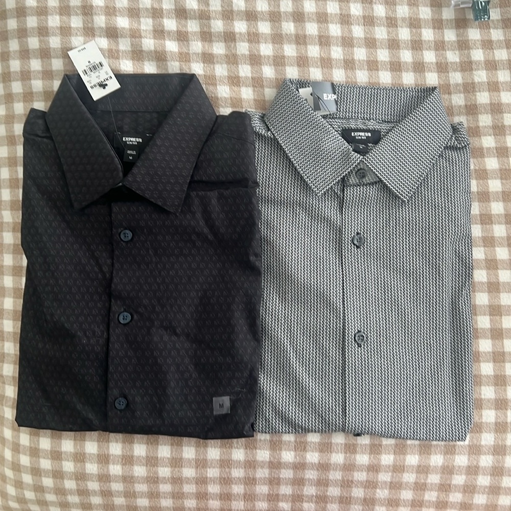 Men’s express button down